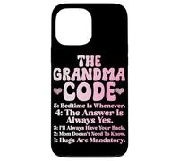 The Grandma Code Festa della mamma Nonna Custodia per iPhone 13 Pro Max