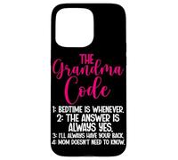 The Grandma Code Festa della mamma Nonna Custodia per iPhone 15 Pro Max