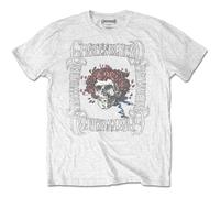 Grateful Dead - T-Shirt # M Unisex White # Bertha With Logo Box