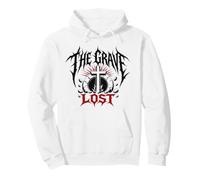 The Grave, Croce della risurrezione Cristiana, Arte Heavy Metal Felpa con Cappuccio
