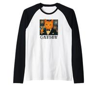 The Great Catsby - Divertente Parodia retrò di Gatti Maglia con Maniche Raglan