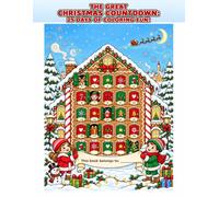 The Great Christmas Countdown: 25 Days of Coloring Fun!