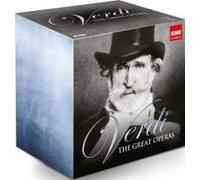 The Great EMI Verdi Opera Recordings - Macbeth, Nabucco, Ernani, La forza del destino, Un ballo in maschera, I Vespri Siciliani, Attila, La Traviata (Conducted by Muti), Otello, Falstaff (Conducted by Karajan), Rigoletto (Serafin), Don Carlo (Giulini), Aida (Mehta) ,Giovanna d'Arco (Levine) - 35 CD BOX SET / EMI