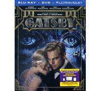 The Great Gatsby LIMITED EDITION Blu-ray / DVD / Ultraviolet Includes BONUS Featurette
