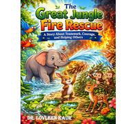 The Great Jungle Fire Rescue: A Story About Teamwork, Courage, and Helping Others