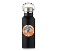 The Great Pyramids of Giza Viaggio Souvenir Trip Badge Vacuum Flask, Eco bottiglia, tazza di caffè