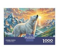 The Great Pyrenees 1000 Pezzi Carta Ecologica Resistente Puzzle Premium Loyal Pet Impossibilmente Difficile Sfida Unica Puzzle Per Decorazione Domestica 52x38cm/1000pcs