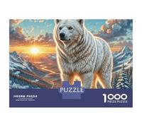 The Great Pyrenees 1000 Pezzo Cartoncino Premium Puzzle Premium Loyal Pet Impossibilmente Difficile Giocattolo Di Compleanno Puzzle Per Adulti E Bambini 38x26cm/1000pcs