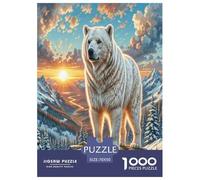 The Great Pyrenees Jigsaw Puzzle Impossibili 1000 Pezzi Decorazione Per La Casa. Rilassamento E Intelligence Per Adulti E Ragazzi Da 14 Anni 70x50cm/1000pcs