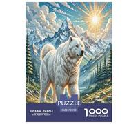 The Great Pyrenees Jigsaw Puzzle Impossible 1000 Pezzi Decorazione Per La Casa. Rilassamento E Intelligence Per Adulti E Ragazzi Da 14 Anni 70x50cm/1000pcs