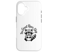 The Great Racc-Sby Funny Trash Panda Raccoon Meme Custodia per iPhone 16