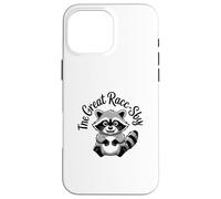 The Great Racc-Sby Funny Trash Panda Raccoon Meme Custodia per iPhone 16 Pro Max