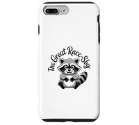The Great Racc-Sby Funny Trash Panda Raccoon Meme Custodia per iPhone 7 Plus/8 Plus