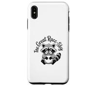 The Great Racc-Sby Funny Trash Panda Raccoon Meme Custodia per iPhone XS Max
