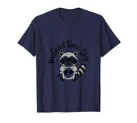The Great Racc-Sby Funny Trash Panda Raccoon Meme Maglietta