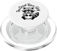 The Great Racc-Sby Funny Trash Panda Raccoon Meme PopSockets PopGrip per MagSafe