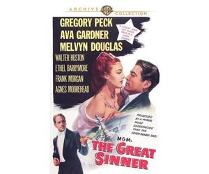 The Great Sinner (DVD) Agnes Moorehead Ava Gardner Ethel Barrymore Frank Morgan