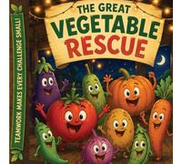 THE GREAT VEGETABLE RESCUE: A Children's Adventure Teaching Teamwork and Courage, A Fun Story About Teamwork, Friendship, and Problem Solving