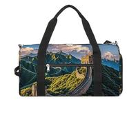 The Great Wall - Borsa da palestra per uomo e donna, impermeabile, grande borsone per allenamento in viaggio