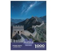 The Great Wall Jigsaw Puzzle 1000 Pezzi Per Adulti Landmark Building Puzzle Impegnativo E Difficile Per Straordinario Classici Giochi Rilassamento Regalo Per Amore E Amico Idea Regalo 70x50cm/1000pcs