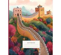 The Great Wall Journey Notebook: This notebook captures the essence of the Great Wall of China during the vibrant autumn season, with its sweeping colors and majestic presence.