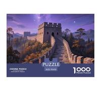 The Great Wall Puzzle 1000 Pezzi Divertimento Per Adulti Landmark Building Perfetto Per Appassionati Di Puzzle Classici Giochi Rilassamento Regalo Per Amore E Amico Idea Regalo 70x50cm/1000pcs