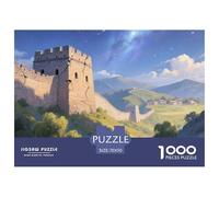The Great Wall Puzzle 1000 Pezzi Per Adulti Landmark Building Perfetto Per Appassionati Di Puzzle Classici Giochi Rilassamento Regalo Per Amore E Amico Idea Regalo 70x50cm/1000pcs
