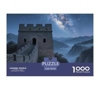 The Great Wall Puzzle 1000 Pezzi Per Adulti Landmark Building Perfetto Per Appassionati Di Puzzle Classici Giochi Rilassamento Regalo Per Amore E Amico Decorazione Della Famiglia 70x50cm/1000pcs