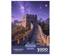 The Great Wall Puzzle 1000 Pezzi Per Adulti Landmark Building Perfetto Per Appassionati Di Puzzle Classici Giochi Rilassamento Regalo Per Amore E Amico Decorazione Della Famiglia 70x50cm/1000pcs