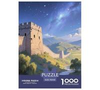 The Great Wall Puzzle 1000 Pezzi Per Adulti Landmark Building Perfetto Per Appassionati Di Puzzle Puzzle Per Gioco Familiare Regalo Giocattolo Colorato Per La Famiglia Idea Regalo 70x50cm/1000pcs