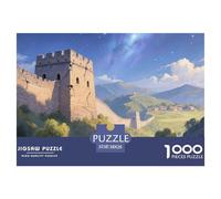 The Great Wall Puzzle 1000 Pezzi Per Adulti Landmark Building Puzzle Impegnativo E Difficile Per Straordinario Classici Giochi Rilassamento Regalo Per Amore E Amico Decorazione Della Famiglia 38x26cm/