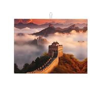 The Great Wall - Tappetino da cucina assorbente, 45,7 x 61 cm, in fibra ad alta densità assorbe rapidamente l'acqua
