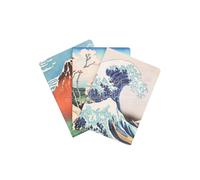 The Great Wave Of Kanagawa Hokusai Pack 3 A5 Agendas Erik