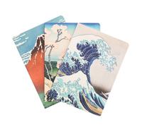 The Great Wave Of Kanagawa Hokusai Pack 3 A5 Agendas Erik