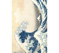 The Great Wave off Kanagawa: Hokusai - 100 Pages A5 Dot Grid Notebook, Travel Accessories, Travel Gifts, Diary Notebook Japan, Japan Travel Journal, Pocket Travelers Notebook