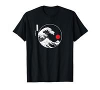The Great Wave off Kanagawa Japanese Art Maglietta