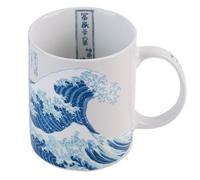 Grupo Erik: Tazza Onda Hokusai | Tazza La grande onda di Kanagawa, in porcellana, 300 ml, Tazza colazione originale, tazza regalo, la grande onda di kanagawa gadget