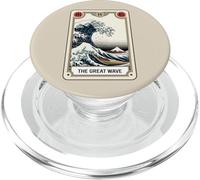 The Great Wave Off Kanagawa Tarocchi Opere d'arte Giappone PopSockets PopGrip per MagSafe
