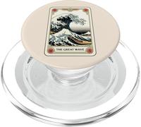 The Great Wave Off Kanagawa Tarocchi Opere d'arte Giappone PopSockets PopGrip per MagSafe