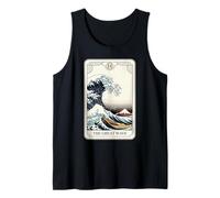 The Great Wave off Kanagawa Tarocchi Retro Great Wave Canotta