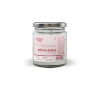 The Greatest Candle in the World The Greatest Candle Candela a spreco zero in vetro (120 g) - legno e spezie - durata circa 30 ore