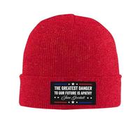 The Greatest Danger To Our Is Apathy Donna Uomo Watch cap Morbido Berretto Invernale Elastico Beanie in Maglia per Corsa Arrampicata Calcio