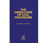 The Greek Code of Civil Procedure: Presidential Decree 503/1985: 2