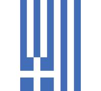 Ελλάδα: The Greek Flag Notebook | Greece Notepad ideal for Students, Sports Fans, Travel | Flag History: 120 Pages