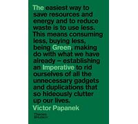 The Green Imperative: Ecology and Ethics in Design and Architecture