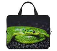 The Green Snake - Custodia protettiva per computer portatile da 13 pollici, per viaggi d'affari o tablet