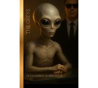 THE GREYS : DETACHMENT IS PRECISION: The Precision of Thought Beyond Emotion - Cosmic Journal for Students & Creatives / Grid Paper Notebook