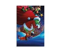 The Grinch, Dipinti decorativi impermeabili e antimacchia, per soggiorno, camera da letto, ufficio, quadri da appendere, senza cornice, poster ad alta definizione, decorazione creativa per la casa