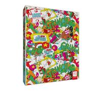 The Grinch "Poppin" puzzle da 1000 pezzi, dimensioni 48,3 x 68,6 cm, da collezione con il Grinch, opera d'arte che celebra il classico libro per bambini, licenza ufficiale Dr. Seuss Puzzle &