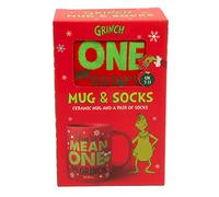 The Grinch Set tazza e calzini rossi